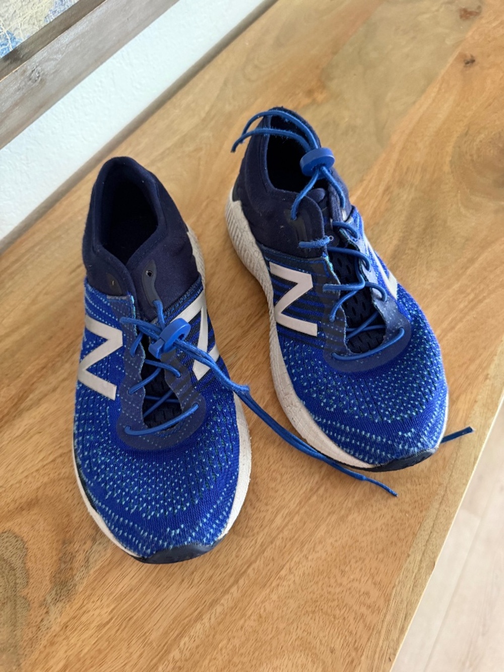 New balance boy 2.5 blue no tie